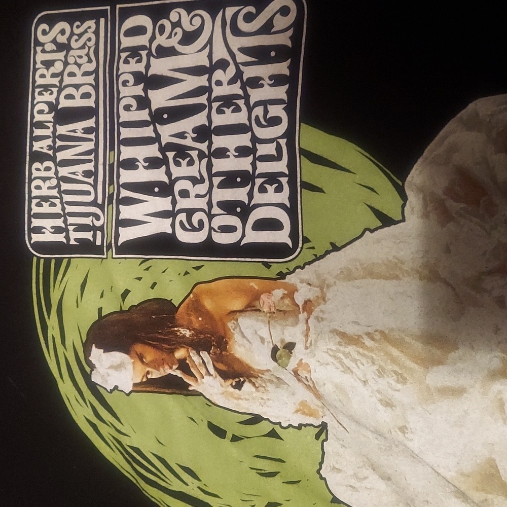 Trendy! Vintage band tees! Wild graphic. Nitrous / 420 babe?! - Picture 2 of 3